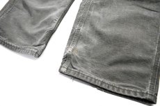 画像3: Used Carhartt Duck Carpenter Pants Moss カーハート (3)