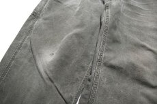 画像4: Used Carhartt Duck Carpenter Pants Moss カーハート (4)