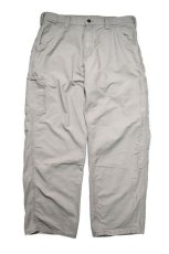 画像1: Used Carhartt B151 Canvas Carpenter Pants Tan カーハート (1)