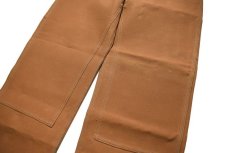 画像3: Deadstock Carhartt Duck Carpenter Pants Brown made in USA カーハート (3)