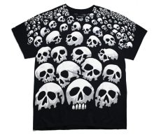 画像1: Liquid Blue Son Of Skulls T-Shirt (1)