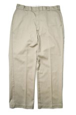 画像1: Used Dickies 874 Work Pants Khaki made in USA  (1)