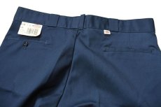 画像4: 80s Deadstock Dickies 874 Work Pants Navy made in USA  (4)