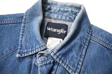 画像5: Used Wrangler Denim Western shirt (5)