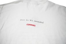 画像4: Used Corporate S/S Print Tee "Compaq" (4)