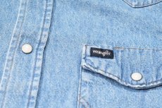 画像4: Used Wrangler Denim Western shirt (4)