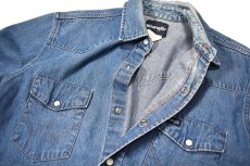 画像6: Used Wrangler Denim Western shirt (6)