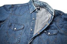 画像5: Used Wrangler Denim Western shirt made in USA (5)