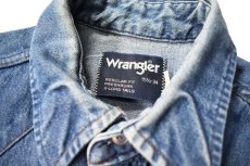 画像6: Used Wrangler Denim Western shirt made in USA (6)