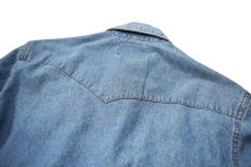 画像7: Used Wrangler Denim Western shirt (7)