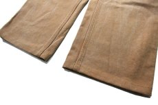 画像3: Used Carhartt Duck Carpenter Pants Brown made in USA カーハート (3)