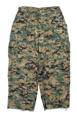 画像1: Used Us Marine Corps MARPAT MCCUU Cut Off Camouflage Trouser Woodland (1)