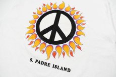 画像2: Used S/S Print Tee "S.Padre Island" made in USA (2)