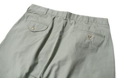 画像4: Used Polo Ralph Lauren Pleated Chino Trouser "Hammond Pant" Moss ラルフローレン (4)