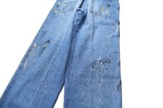 画像5: Used Painted Denim Trouser (5)