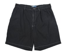 画像1: Used Polo Ralph Lauren Pleated Chino Shorts "Tyler Short" Black Over Dye (1)