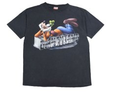 画像1: Used Disney S/S Print Tee "Goofy" made in USA (1)