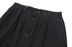 画像2: Used Polo Ralph Lauren Pleated Chino Trouser "Andrew Pant" Black Over Dye (2)