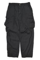 画像1: Used US Army Jungle Fatigue Pants Black Over Dye (1)