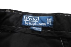 画像5: Used Polo Ralph Lauren Pleated Chino Trouser "Andrew Pant" Black Over Dye (5)