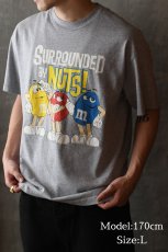 画像4: Used M&M's S/S Print Tee "Surrounded by Nuts!" (4)