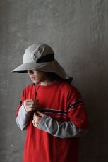 画像10: Juniper Microfiber Wide Brim Flap Cap (10)