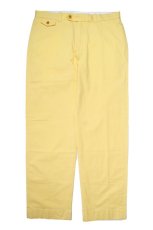 画像1: Brooks Brothers Clark Fit Chino Trouser Yellow ブルックスブラザーズ (1)