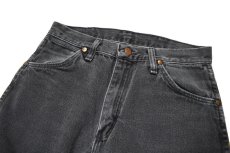 画像2: Used Wrangler Denim Pants Black (2)