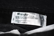 画像5: Used Wrangler 936WBK Denim Pants Black (5)