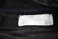 画像5: Used Wrangler 936WBK Cut Off Denim Pants Black made in USA (5)