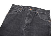 画像2: Used Wrangler 938BLK Denim Pants Black (2)