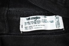 画像5: Used Wrangler 936WBK Denim Pants Black (5)