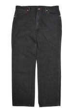 画像1: Used Wrangler 936WBK Denim Pants Black (1)