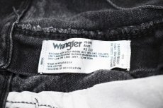 画像5: Used Wrangler 936WBK Denim Pants Black (5)