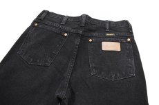 画像4: Used Wrangler 936WBK Denim Pants Black (4)