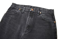 画像2: Used Wrangler 936WBK Denim Pants Black (2)