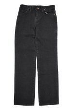 画像1: Used Wrangler 936WBK Denim Pants Black (1)