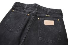 画像4: Used Wrangler 13MWZWK Denim Pants Black made in USA (4)