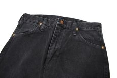 画像2: Used Wrangler 13MWZWK Denim Pants Black made in USA (2)