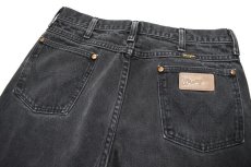 画像4: Used Wrangler 936WBK Denim Pants Black made in USA (4)