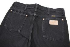 画像4: Used Wrangler 936WBK Denim Pants Black (4)