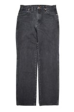 画像1: Used Wrangler 936WBK Denim Pants Black (1)