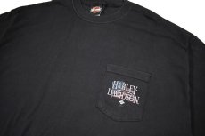 画像2: Used Harley-Davidson S/S Pocket Tee made in USA (2)