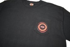 画像2: Used Harley-Davidson S/S Pocket Tee made in USA (2)