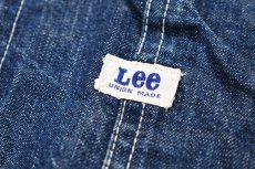 画像8: 60s Used Lee Jelt Denim Overall made in USA (8)