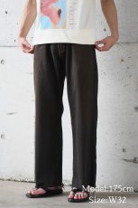 画像7: Deadstock Levi's 569 Denim Pants Cut Off Reactive Dye Brown リーバイス (7)