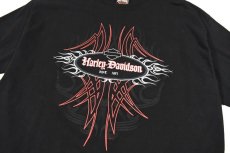 画像2: Used Harley-Davidson S/S Print Tee (2)