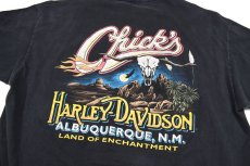 画像4: Used Harley-Davidson S/S Print Tee (4)