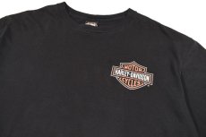 画像2: Used Harley-Davidson S/S Print Tee (2)