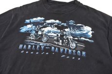 画像2: Used Harley-Davidson S/S Print Tee (2)